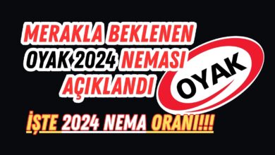 OYAK 2024 Nema Oranı !!! 32 OYAK 2024 Nema Oranı