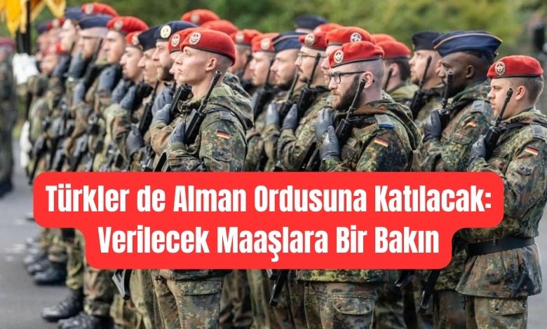 Askeri Personel 1 Turkler de Alman Ordusuna Katilacak Verilecek Maaslara Bir Bakin