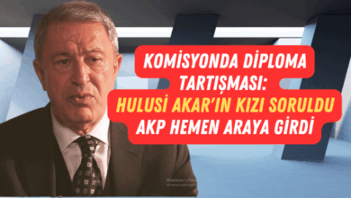 Komisyonda Diploma Tartışması: Hulusi Akar'ın Kızı Soruldu AKP Hemen Araya Girdi 15 Komisyonda Diploma Tartışması Hulusi Akar'ın Kızı Soruldu AKP Hemen Araya Girdi