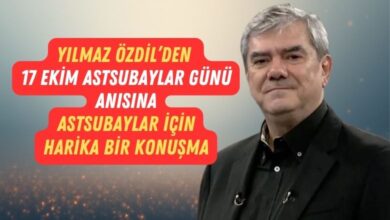 Yılmaz ÖZDİL'den 17 Ekim Astsubaylar Günü Anısına Harika Bir Konuşma 14 Yılmaz ÖZDİL'den 17 Ekim Astsubaylar Günü Anısına Harika Bir Konuşma