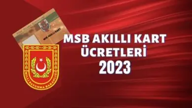 MSB Akıllı Kart Ücretleri 2026 (Güncel Kart Fiyatları Listesi) 58 MSB Akıllı Kart Ücretleri 2023