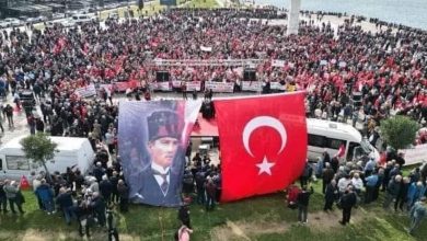 Astsubaylar Özlük Hakları İçin İzmir Gündoğdu Meydanında Bir Araya Geldiler