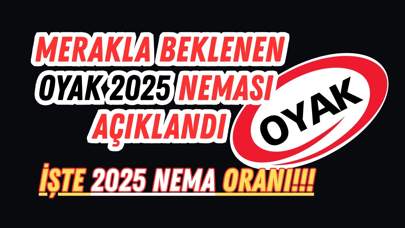 Askeri Personel 1 Oyak 2025 Nema Orani